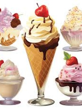 بوظة مجففة بالتفريز