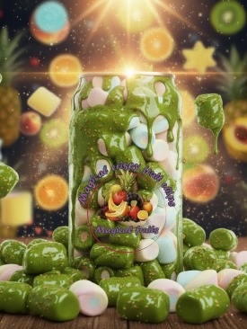 مارشميلو مجفف مغطس بالباستيشيو